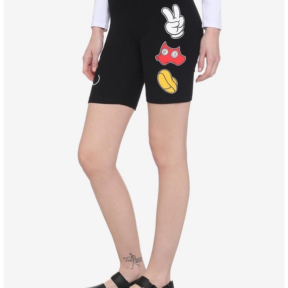 Disney Mickey Mouse Bike Shorts - Small - Picture 2 of 7